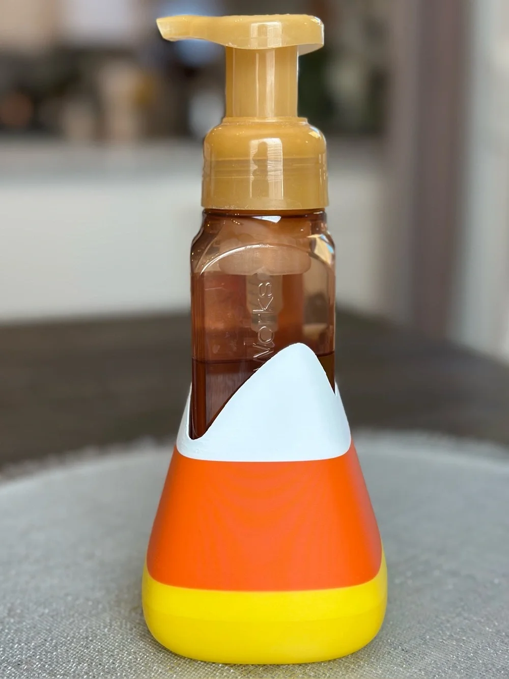 Candy Corn Soap Holder for Bath & Body Works Bottles
